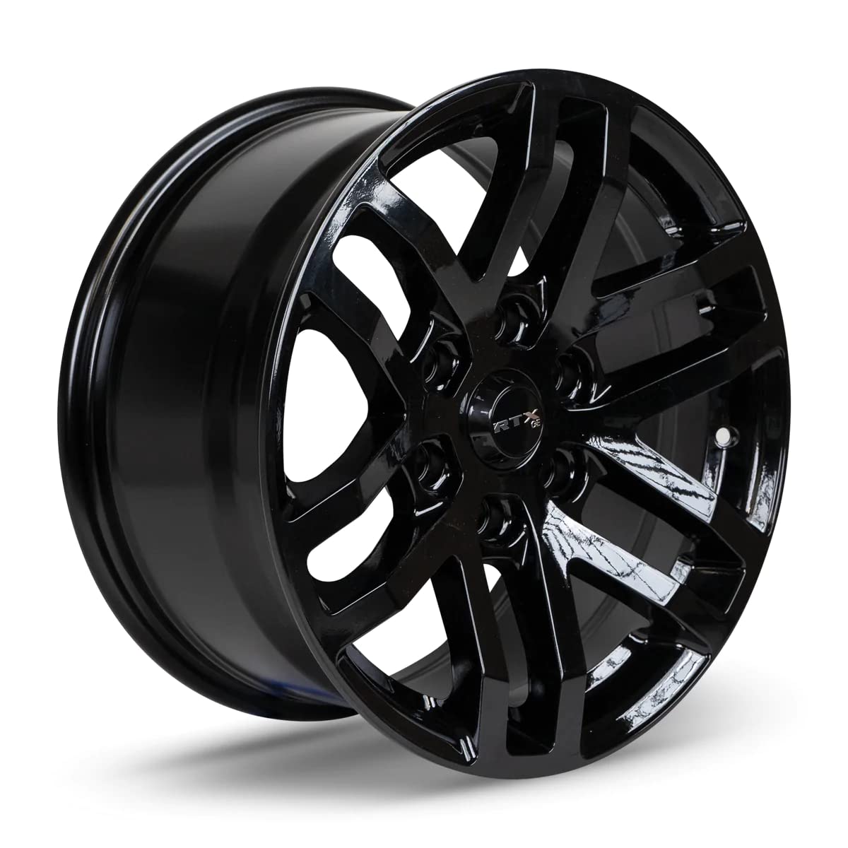 Custom RTX Wheel - 17x8.5, 30 Offset, 6x135 Bolt Pattern, 87.1mm Hub - Gloss Black Rim