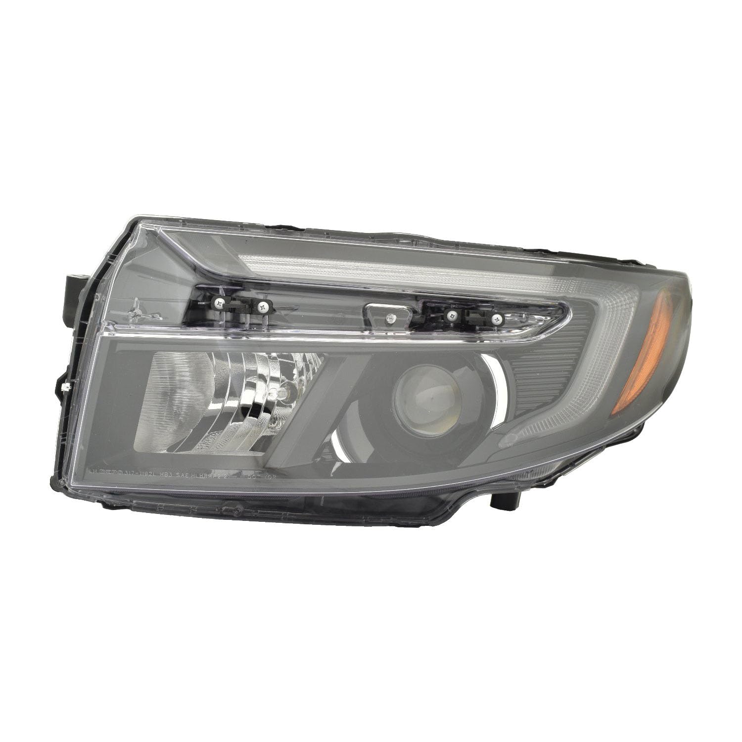 ACK Lamp DOT Certified For Honda Ridgeline 2021 22 2023 Headlight LED SPORT/RTL/EX-L Model 5 PIN Driver Side | 33150-T6Z-A01 | HO2502204