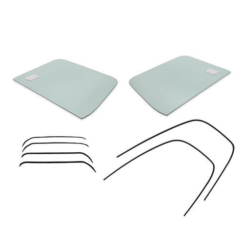 1 Piece Brothers Trucks OPWK900-GN Window Kit - Factory Green - Pair