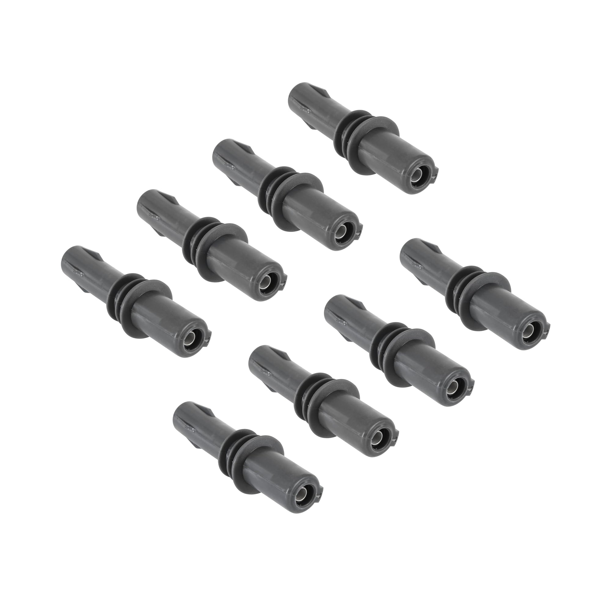 170033 ACCEL High Performance Ignition Coil boots, Black, 8-Pack