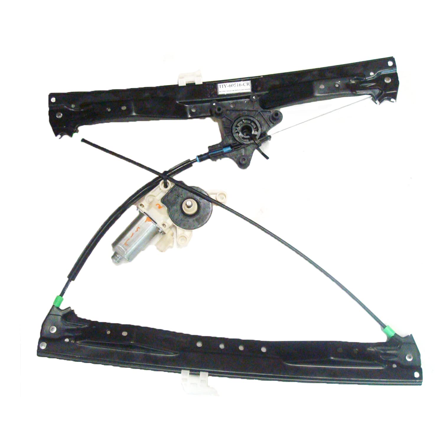 Power Window Motor and Regulator Assembly TYC 660425 Front Right-Side Compatible with 2008-2019 Dodge Grand Caravan