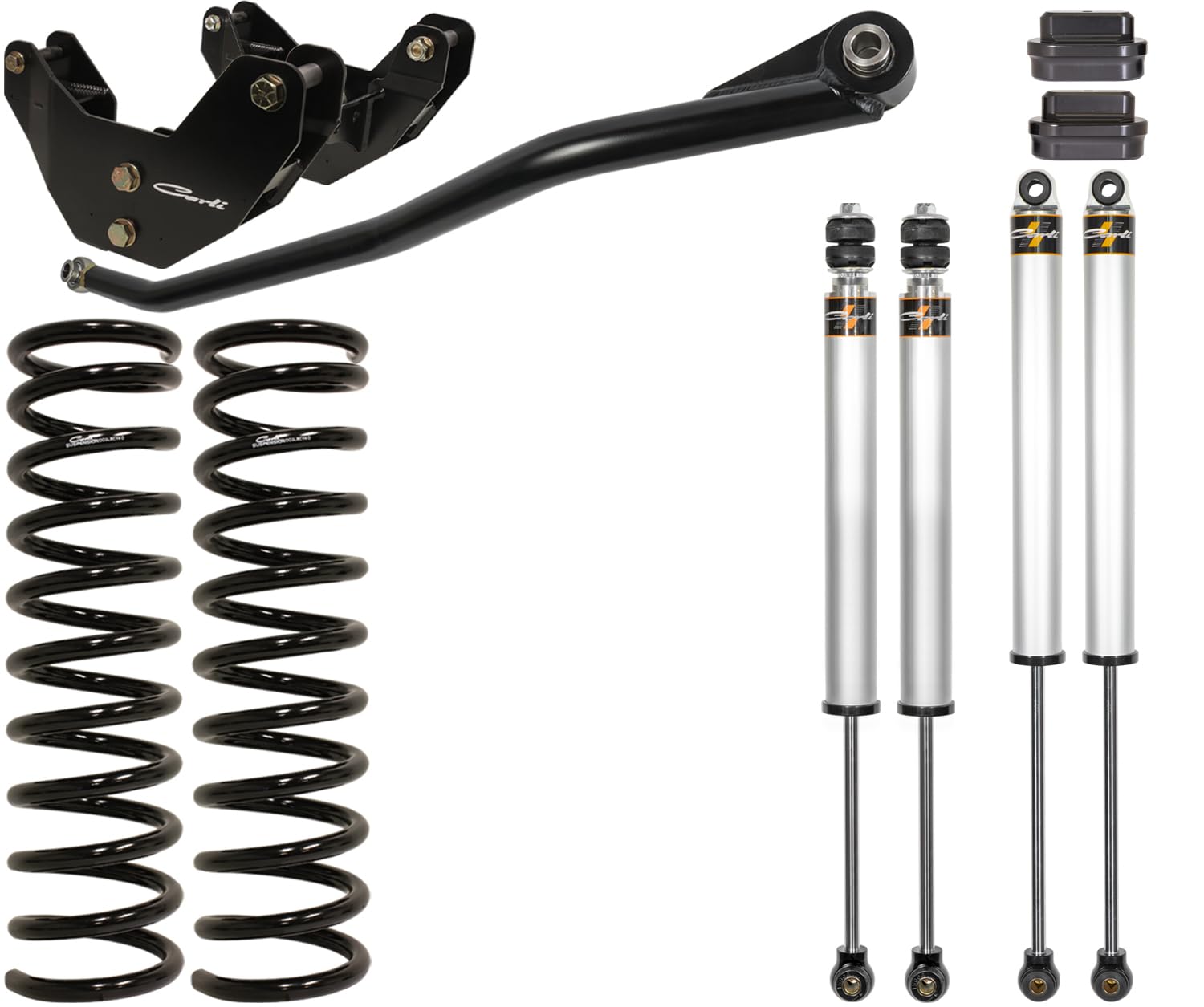 Carli Suspension Commuter System, 3” Lift, 2013-22, Ram 3500, Diesel, 4x4