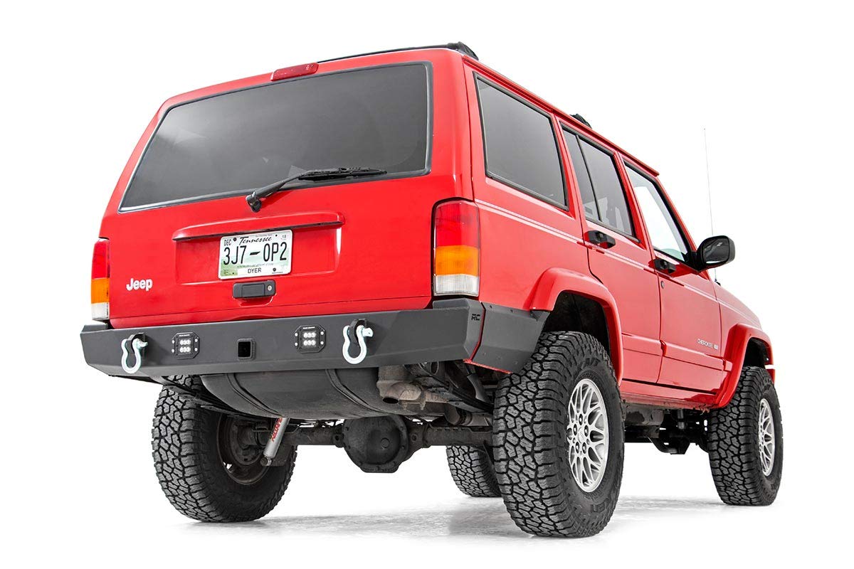 Rough Country LED Bumper Rear for 1984-2001 Jeep Cherokee XJ 2WD/4WD - 110504