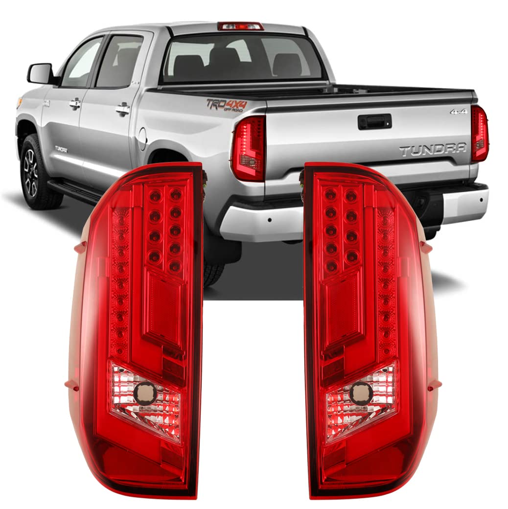 Off Road Series Winjet for [2014 2015 2016 2017 2018 2019 2020 Toyota Tundra] DRL LED Tail lights