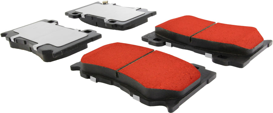 2008-2019 Infiniti, Nissan 350Z, 370Z, FX50, G37, M35h, M37, M56, Q50, Q60, Q70, Q70L, QX70 Centric 500.13460 PQ PRO Disc Brake Pads with Hardware