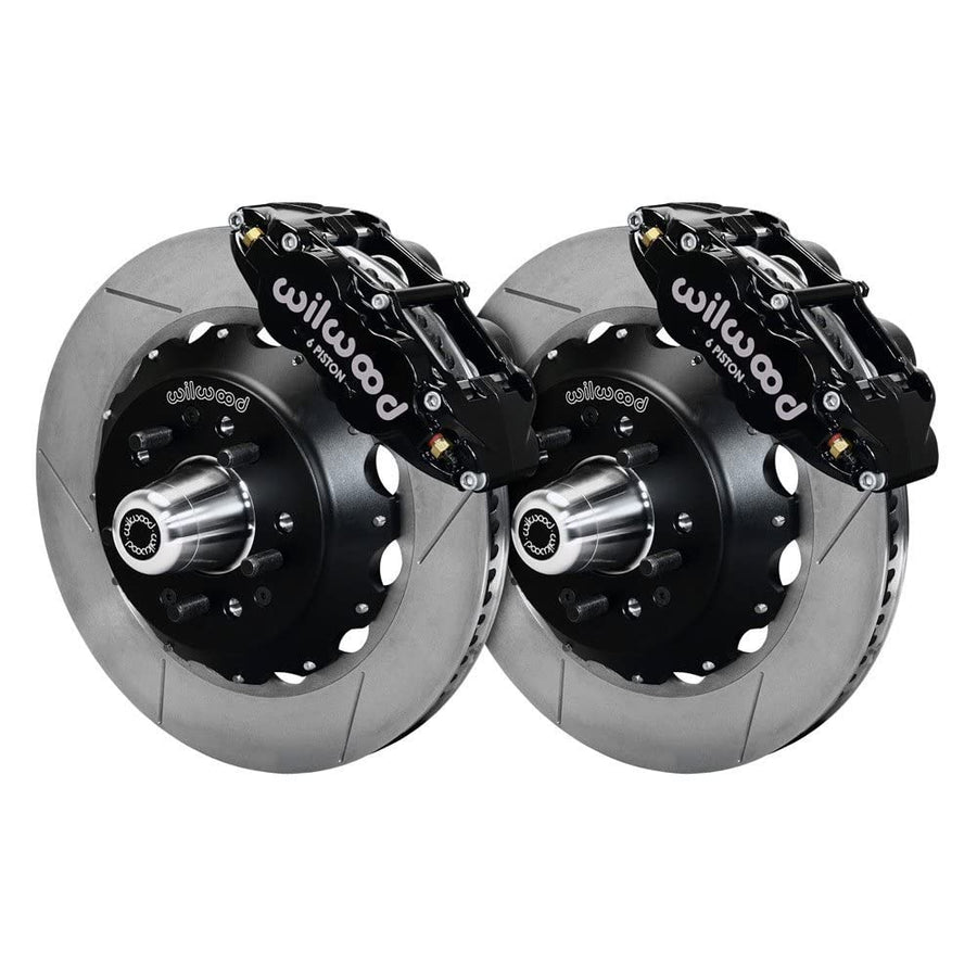 Front Hub Kit FNSL6R, 14.00", Drill, Red