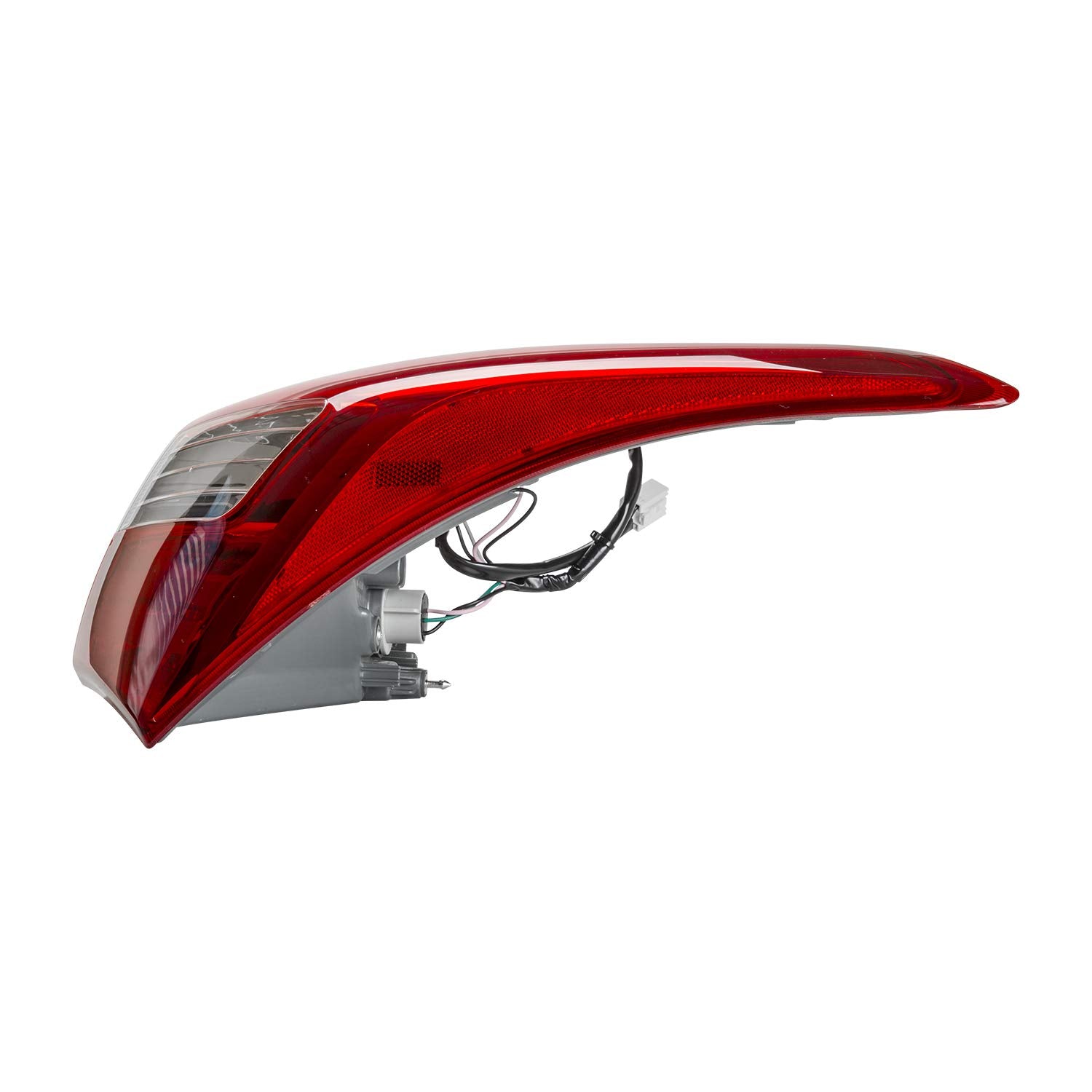 Right TYC Tail Light Assembly Compatible with 2013-2017 Hyundai Elantra