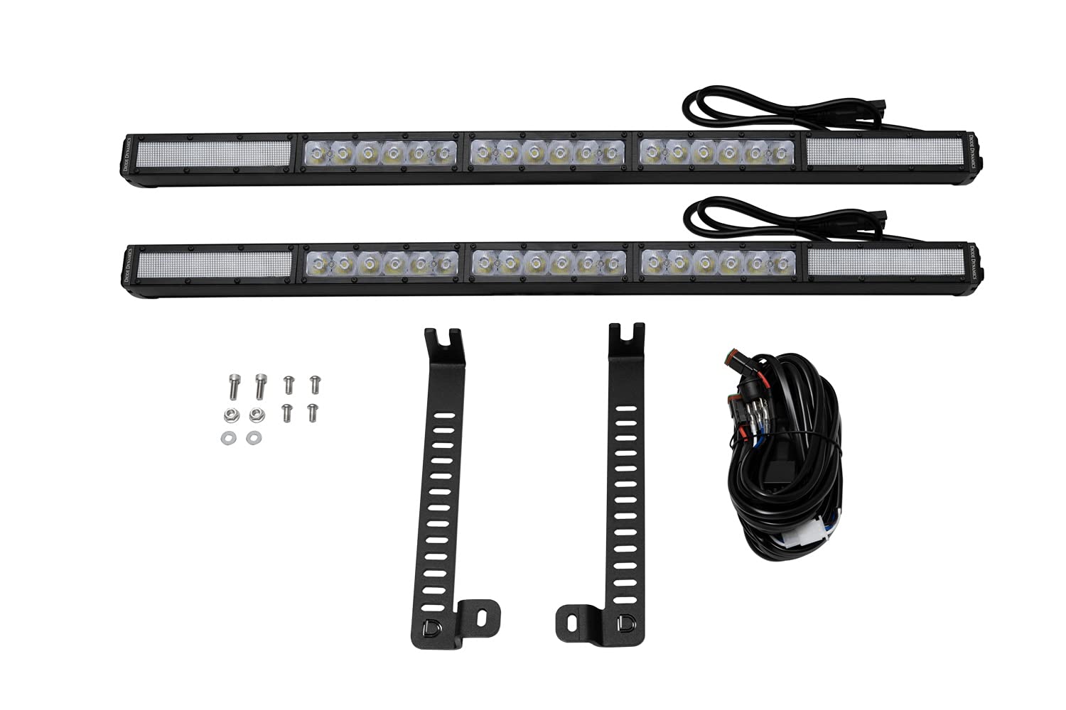 DD6764: Diode Dynamics SS30 Dual Stealth Lightbar Kit for 2014-2019 Toyota 4Runner White Combo