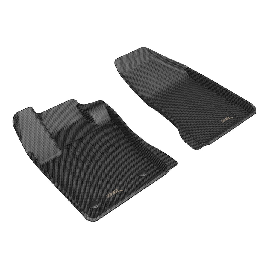 Kagu 3D MAXpider Custom Fit Floor Mat (Black) Compatible with Dodge Hornet 2023-2025 / Alfa Romeo Tonale 2024-2025 - Front Row