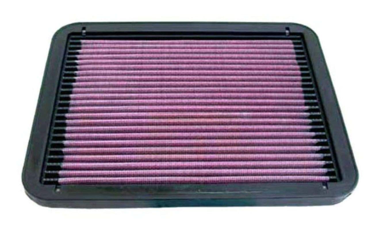 K&N Engine Air Filter: Replacement Car Air Filter, Washable, Clean Every 75,000 Miles: Compatible:1990-2007 MITSUBISHI/CHRYSLER/DODGE/EAGLE (iO, Eclipse, Pajero, Galant, Space Runner)33-2072