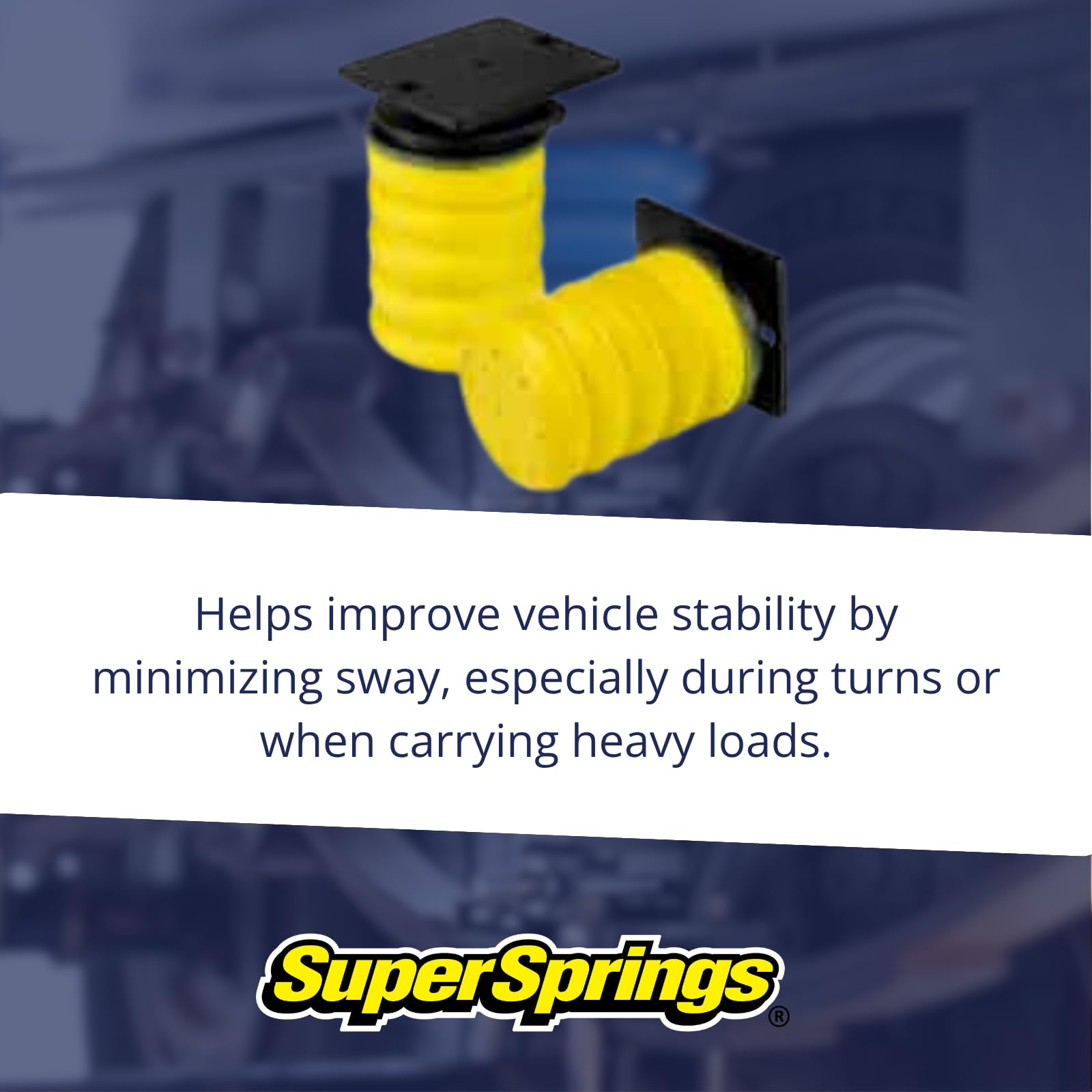 SumoSprings Rear for Dodge RAM 2500|3500, Yellow | SuperSprings SSR-312-54