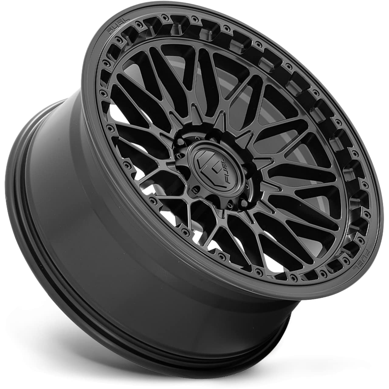 D757 TRIGGER FUEL OFF-ROAD 17X9, 5X5.0, 4.53, 12mm MATTE BLACK - D75717907545
