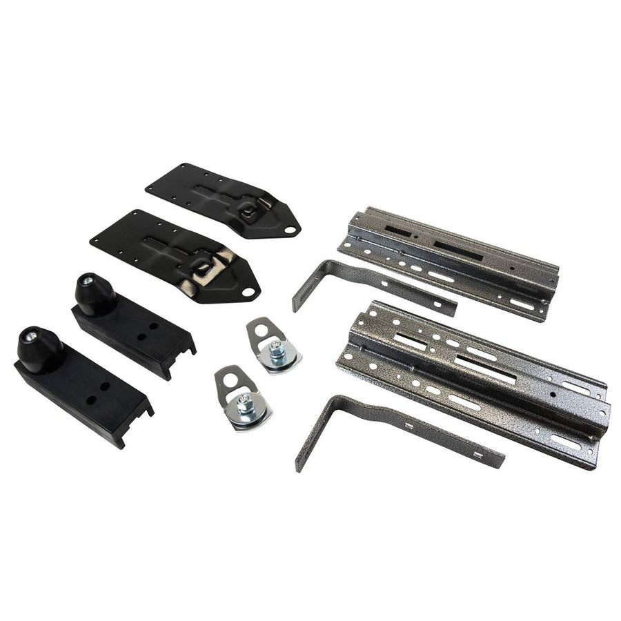 HappiJac Tie Down System Frame Mount - 2009-2015 Dodge — Make Your Truck Camper Adventure-Ready — Prevents Camper Movement in All Directions — Includes Front Support Braces, Rear Anchors — 236326