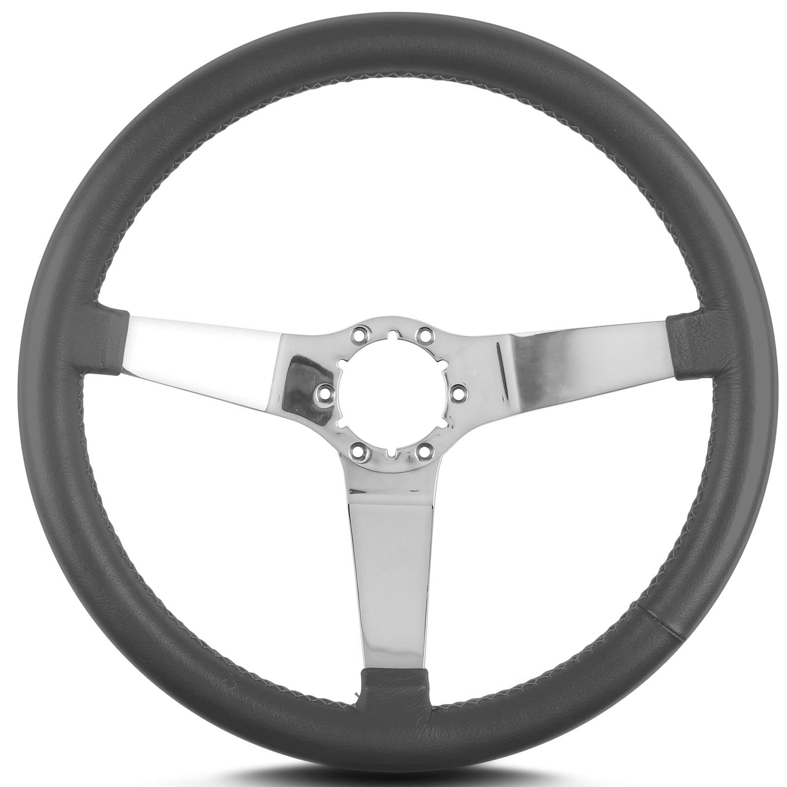 Vette 63206 Lecarra 3 14" Polished Standard Grip Dark Grey