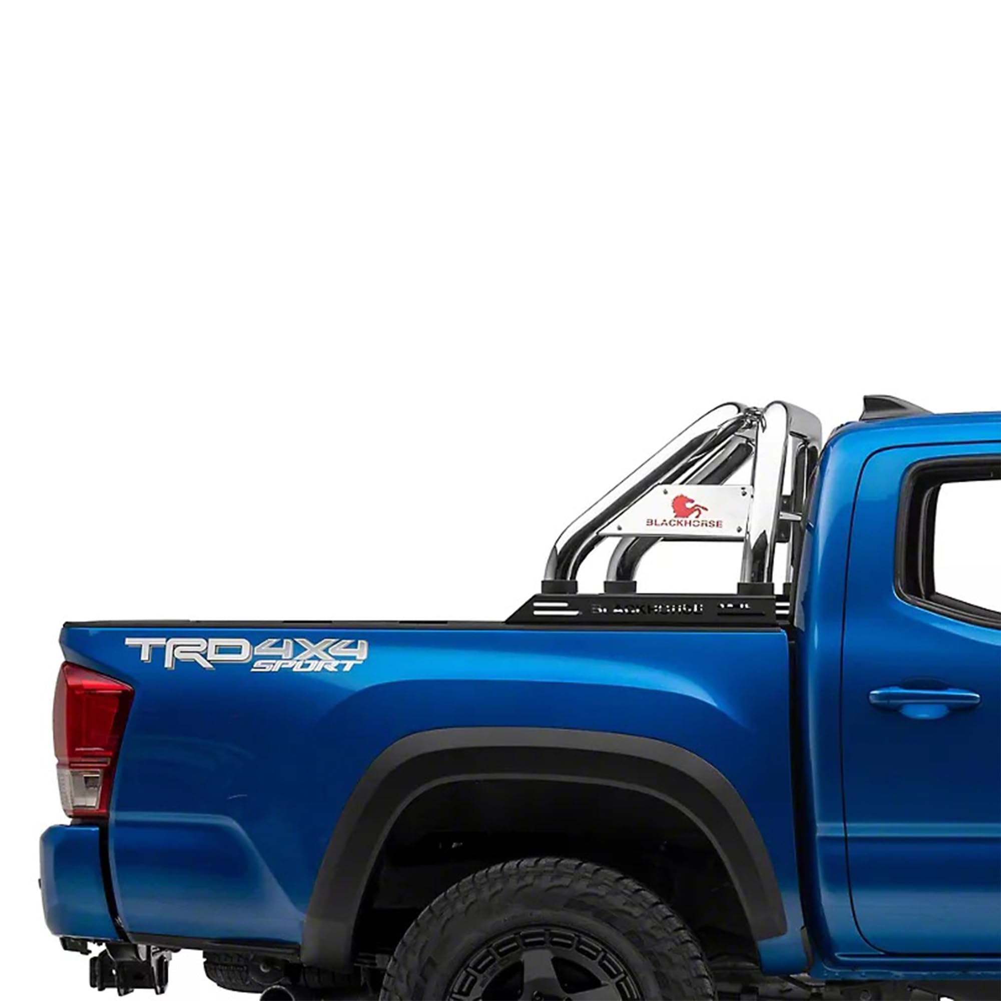 Classic Black Horse Roll Bar Stainless Steel Compatible with 2015-2022 GMC Canyon|2015-2022 Chevrolet Colorado-RB005SS