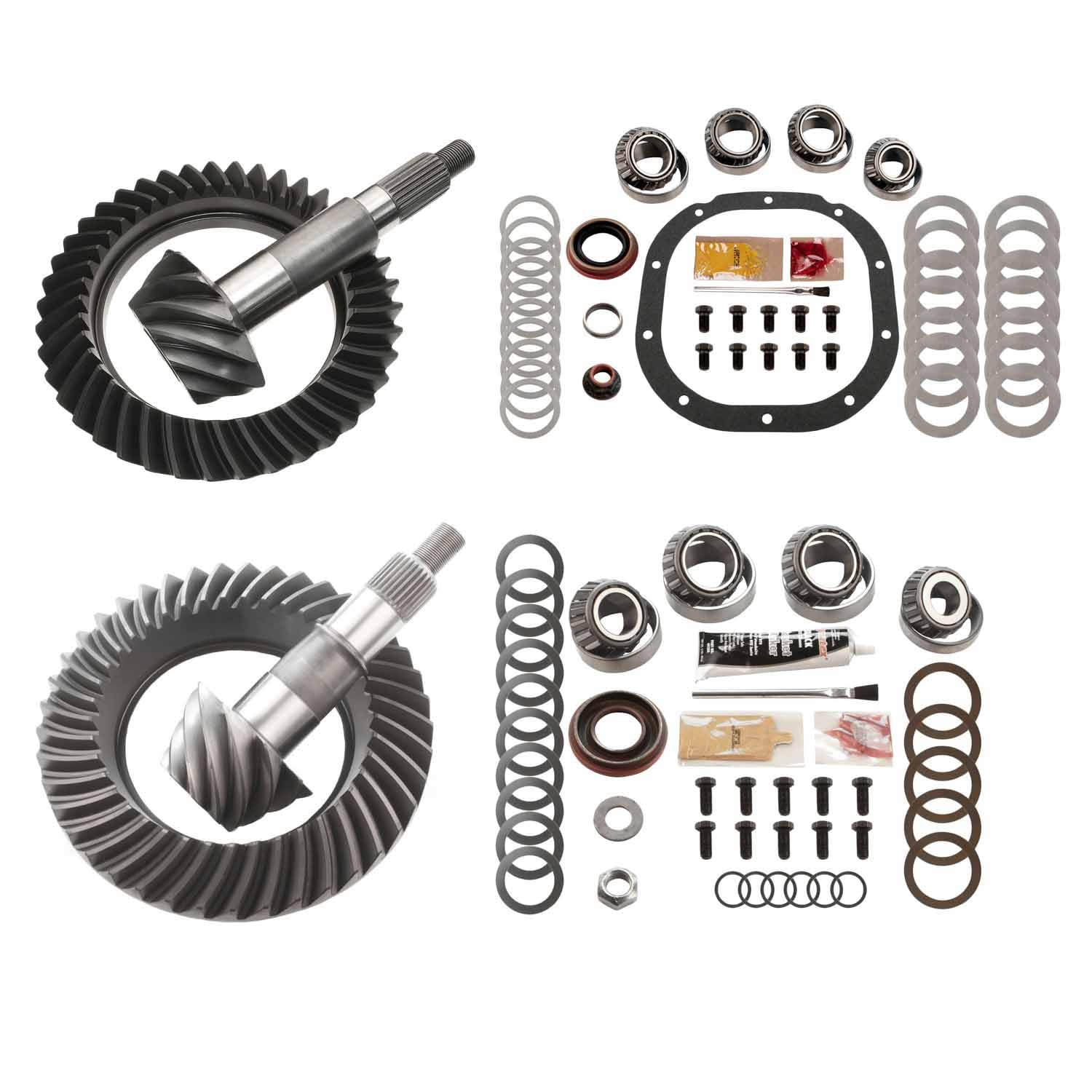 Motive Gear Differential Ring & Pinion MGK-303 Rebuild Bearing Kit For Dana 44 Reverse & Ford 8.8" Gear Ratio 4.56 Front/Rear 26/30 Spline 10-Bolt – Fits Ford F-150 Bronco F-250 (1983–1991)