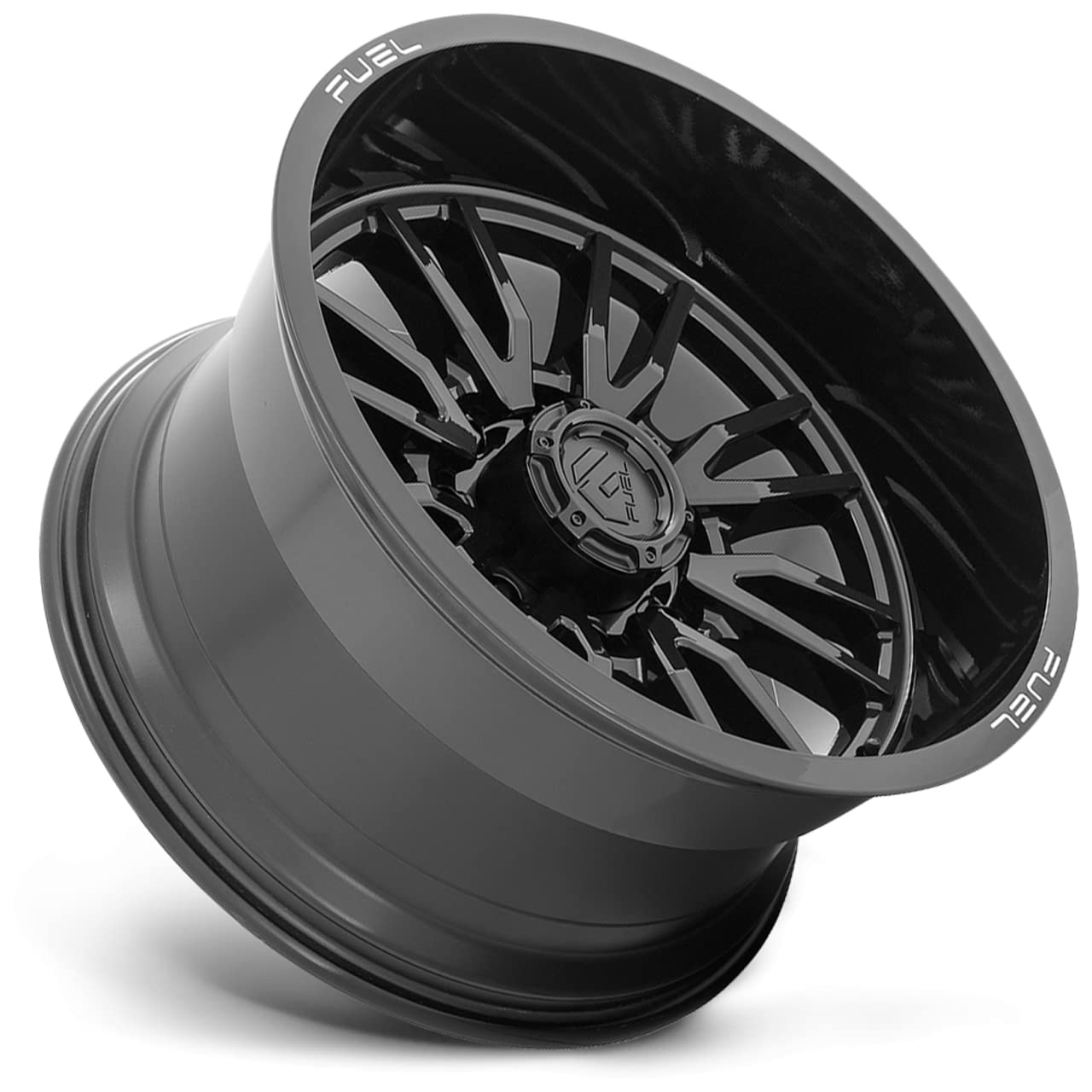 D760 CLASH FUEL OFF-ROAD 20X9, 8X170, 5.04, 1mm GLOSS BLACK - D76020901750