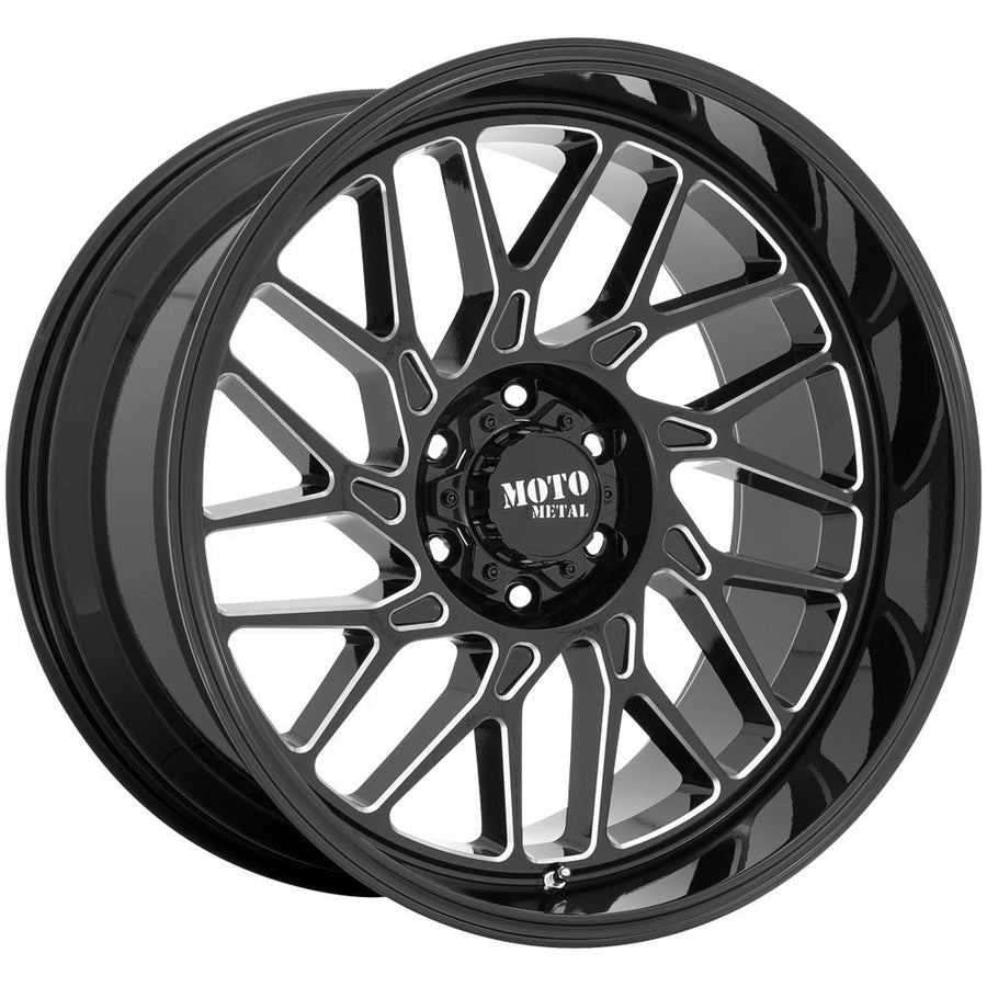 Moto Metal 20X10 MO805 G-BLK MILL -18MM - MO80521085318N