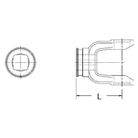 22-1344 Neapco Power Take Off Weld Yoke