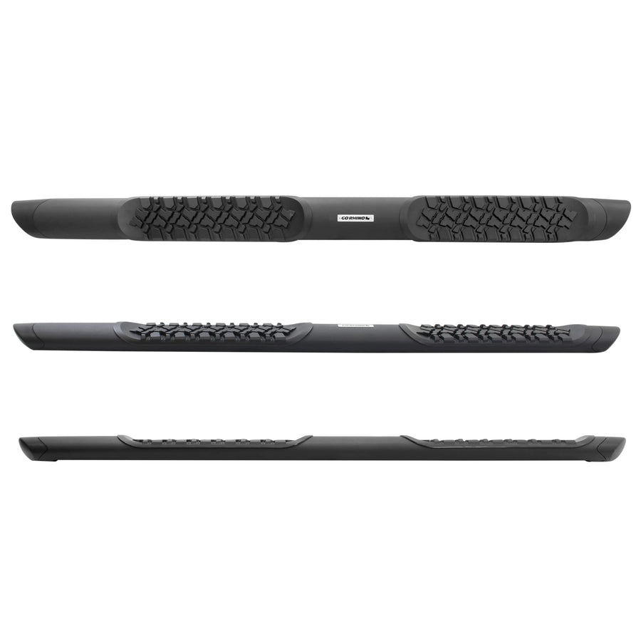 V-Series V3 Side Step Go Rhino Side Steps | 68" Aluminium, Textured Black | V300068T
