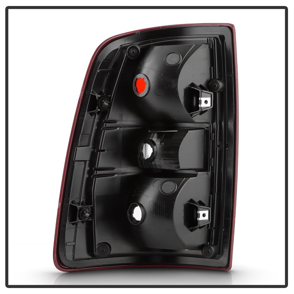 Dodge Ram 2500 Spyder (POE) 19-24 Halogen Black Bezel Red Len Tail Light - OE Right (No Harness)
