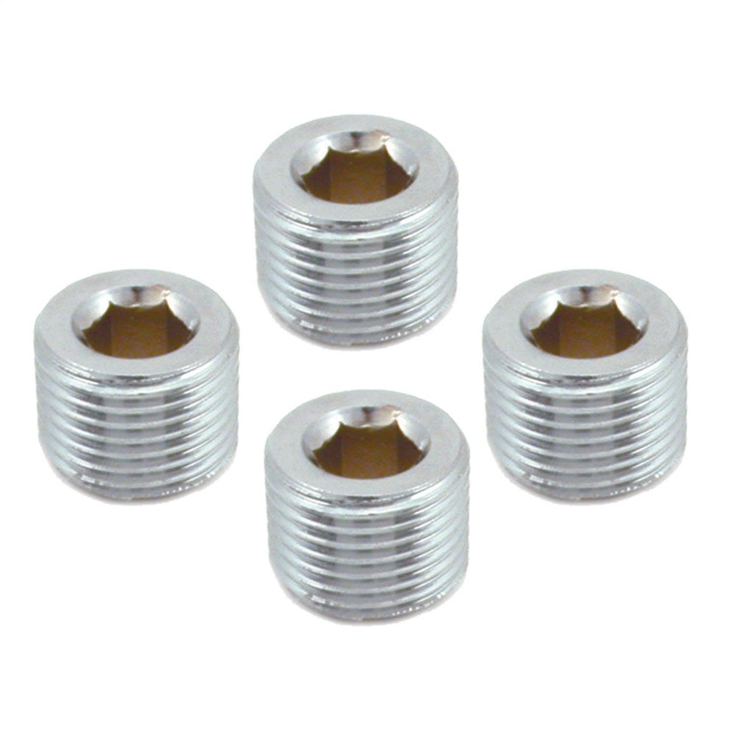 1/2" NPT Pipe Plug Spectre Performance 6068, 4 Count (Pack of 1)