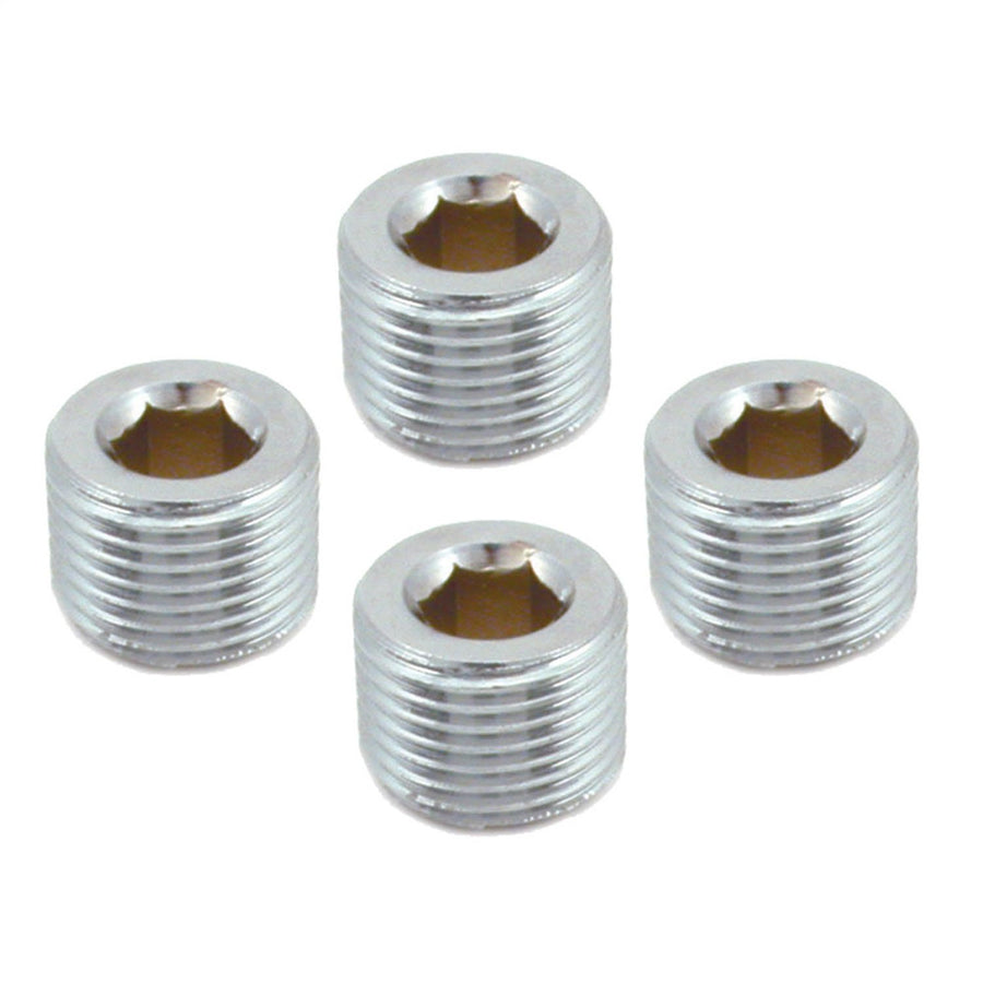 1/2" NPT Pipe Plug Spectre Performance 6068, 4 Count (Pack of 1)