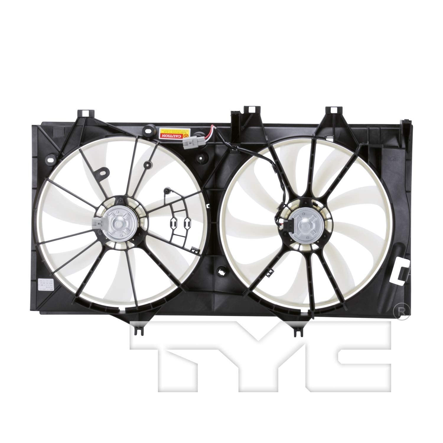 Cooling Fan Assembly TYC 622760 Compatible with 2012-2017 Toyota Camry