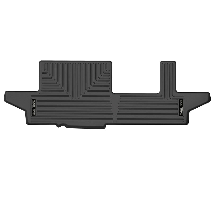 Weatherbeater Husky Liners Floor Mats | Fits 2021-2024 Chevrolet Suburban, GMC Yukon XL, Cadillac Escalade ESV w/2nd Row Bench Seat | 3rd Row, 1-pc Black - 14131
