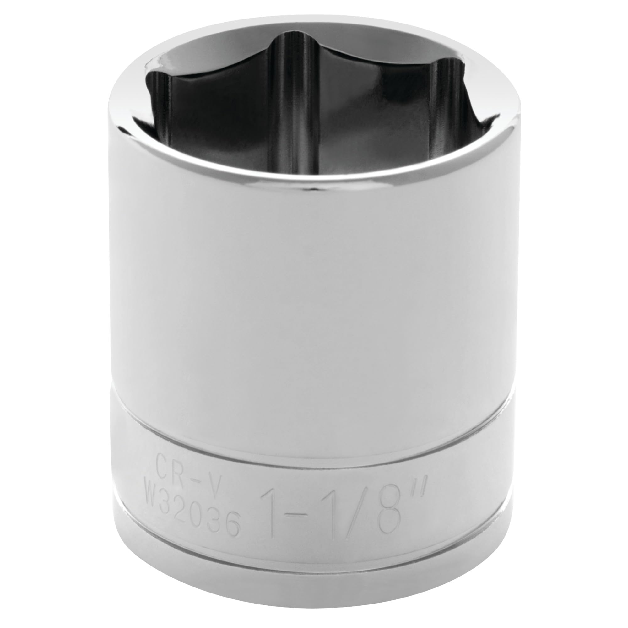 W32036 Performance Tool 1/2 Drive 6-Point Socket, 1-1/8