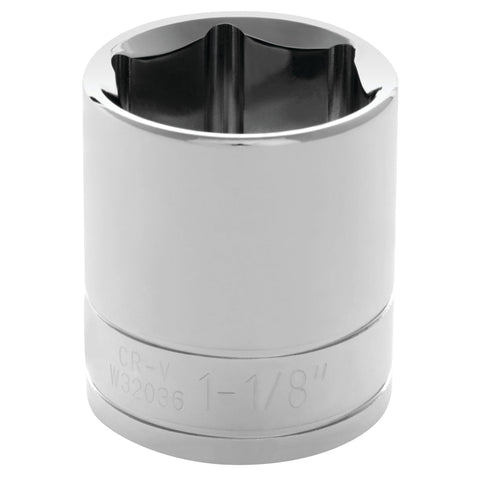W32036 Performance Tool 1/2 Drive 6-Point Socket, 1-1/8
