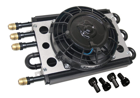Econo-Cool Derale 15230 Remote Cooler Dual Circuit 2 in 1 Design,Black