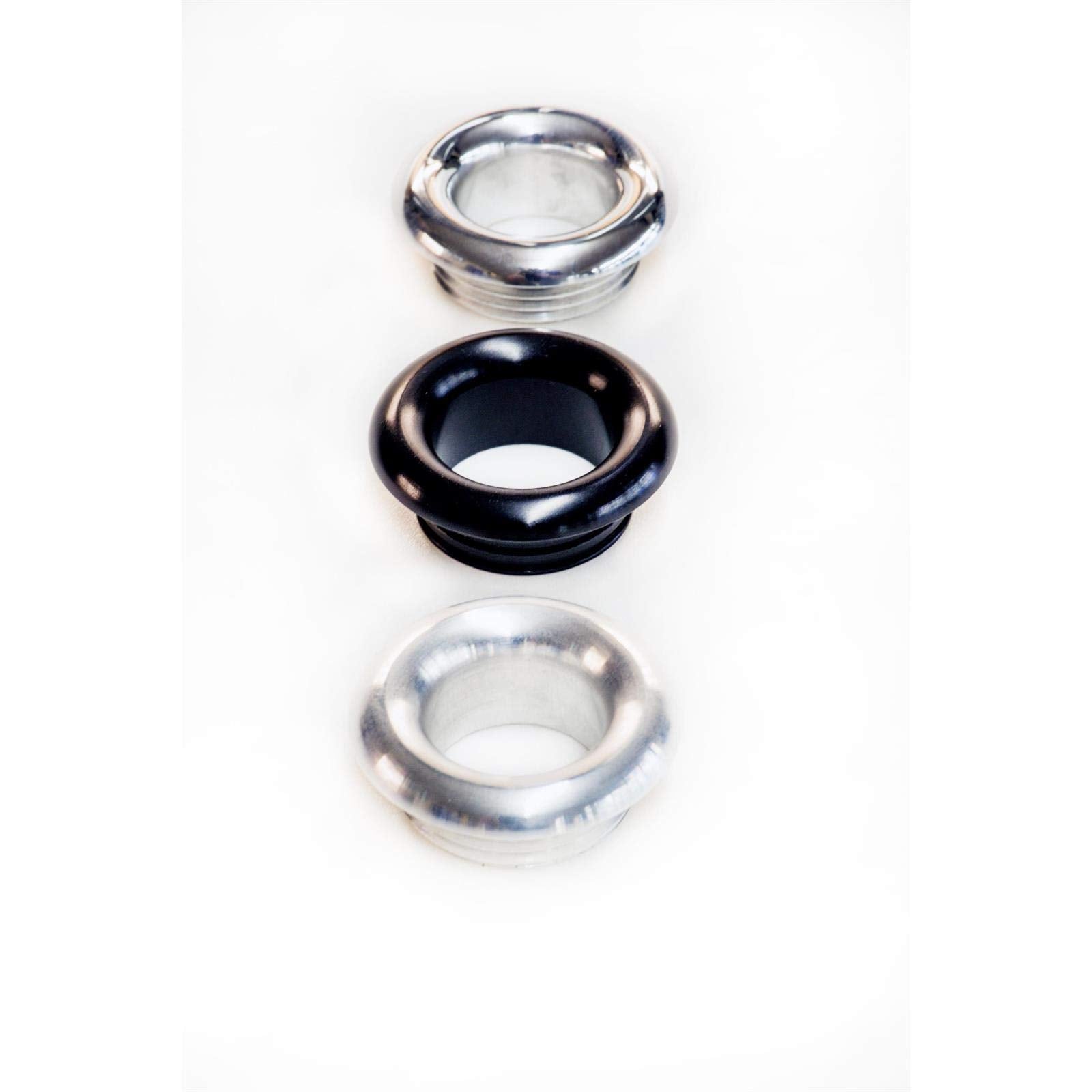 4501 NotcHead Fire Wall Ring for 1/2" Heater Hose or AC #6 (Polished Finish), 1 Pack
