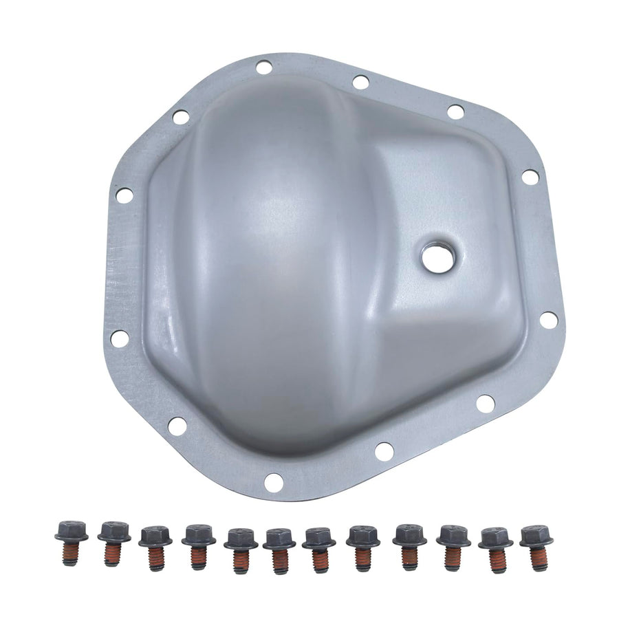 Dana 60 Yukon Gear & Axle Steel Cover for Standard Rotation '02-'08 GM Rear W/ 12 Bolt Cover