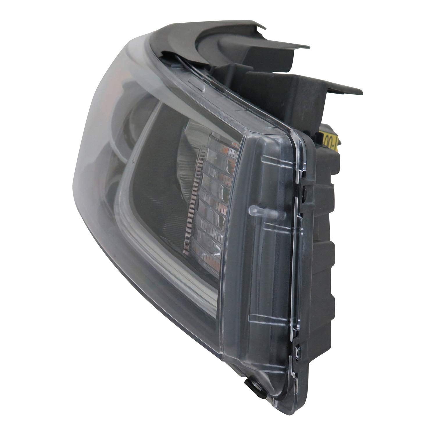 Right TYC Headlight Assembly Compatible with 2015-2018 Kia Sedona