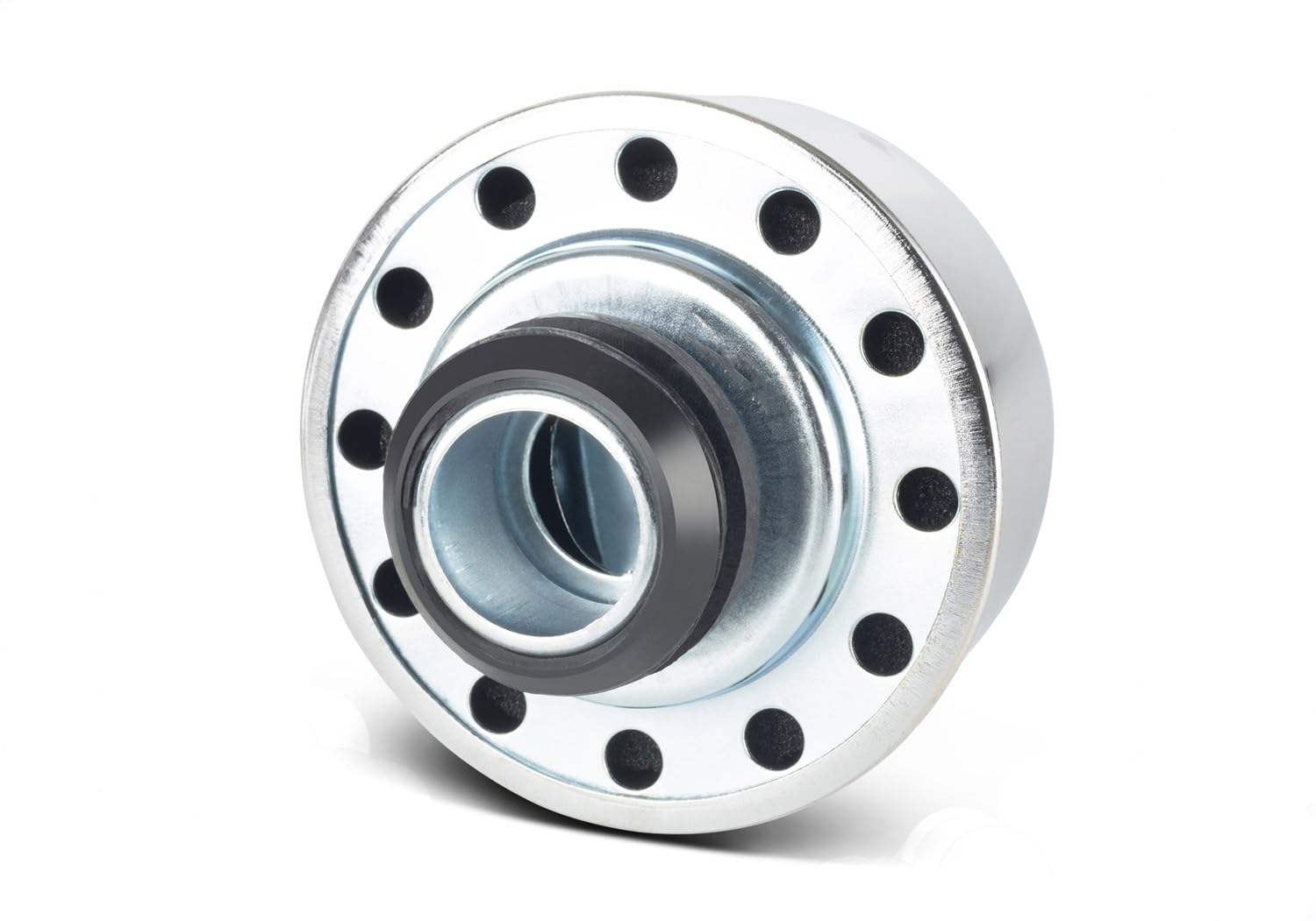 Chrome Steel Breather W/Compatible with/Replacement for Ford Performance Parts - 302-215 Ford Racing Logo