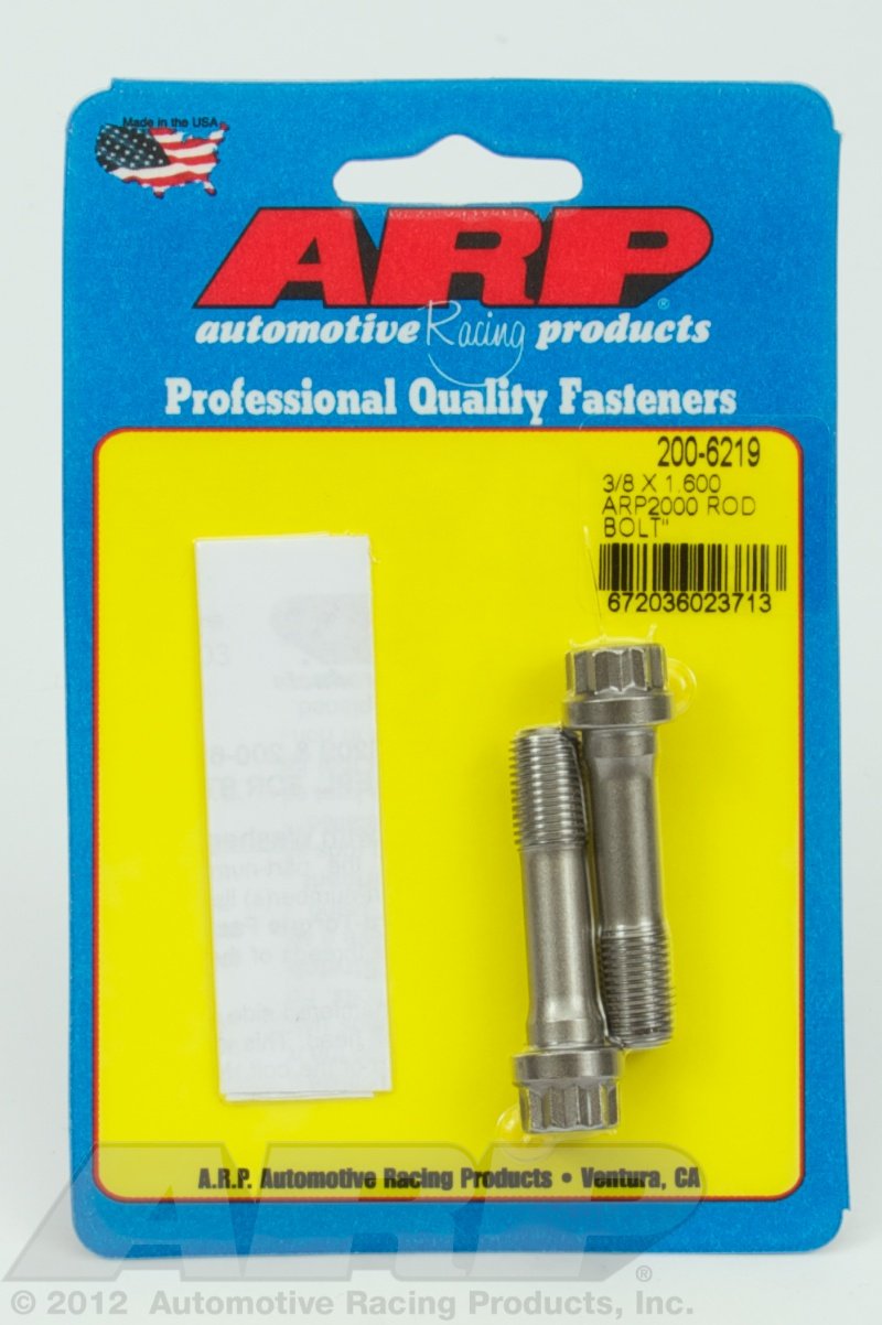 3/8" ARP Replacement Rod Bolt Kit - 2 Piece 200-6219