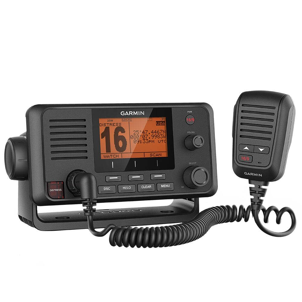 Garmin VHF 215 AIS 0100209800, Slate Gray with Amp Yellow Band