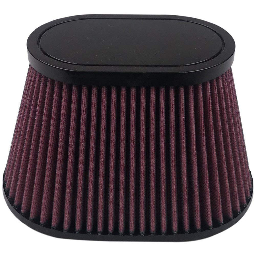 High Performance S&B Filters KF-1012 Replacement Filter (Oiled Cleanable, 8-ply Cotton)