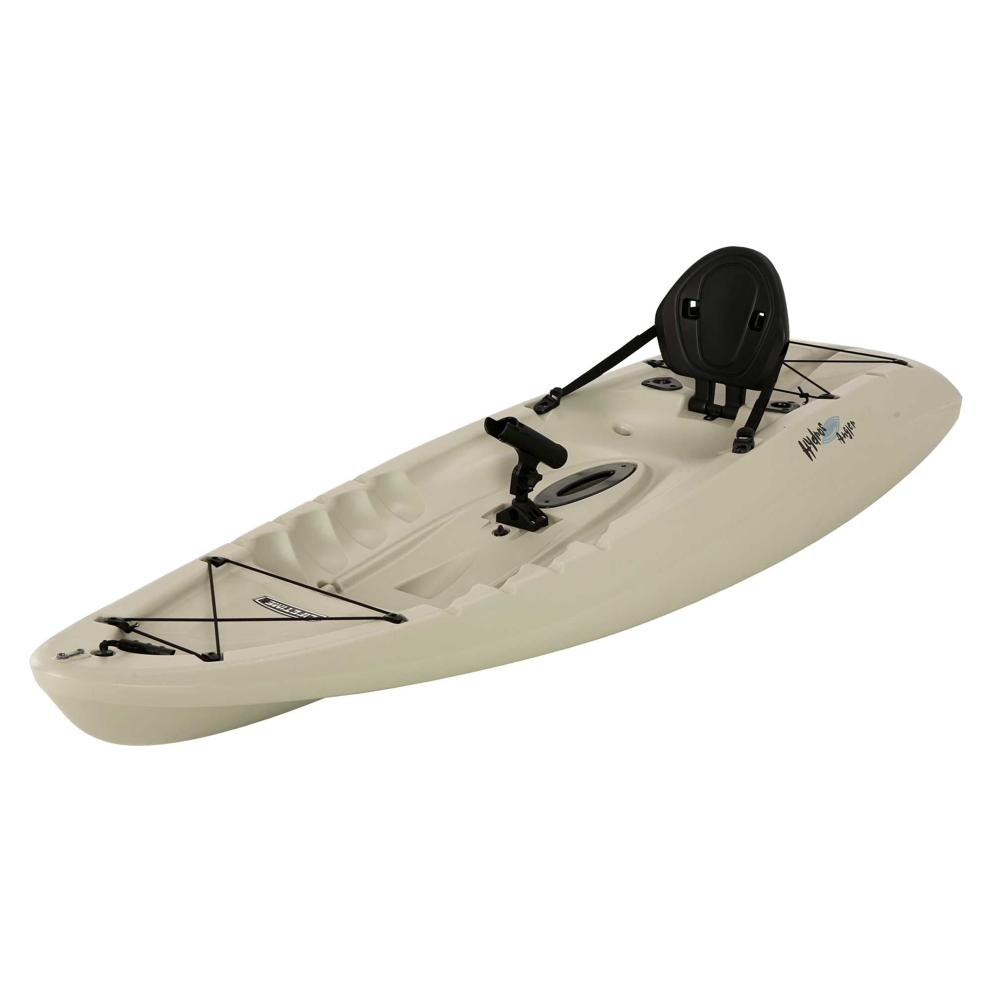 Hydros Lifetime Angler Kayak with Paddle, Sandstone, 101"