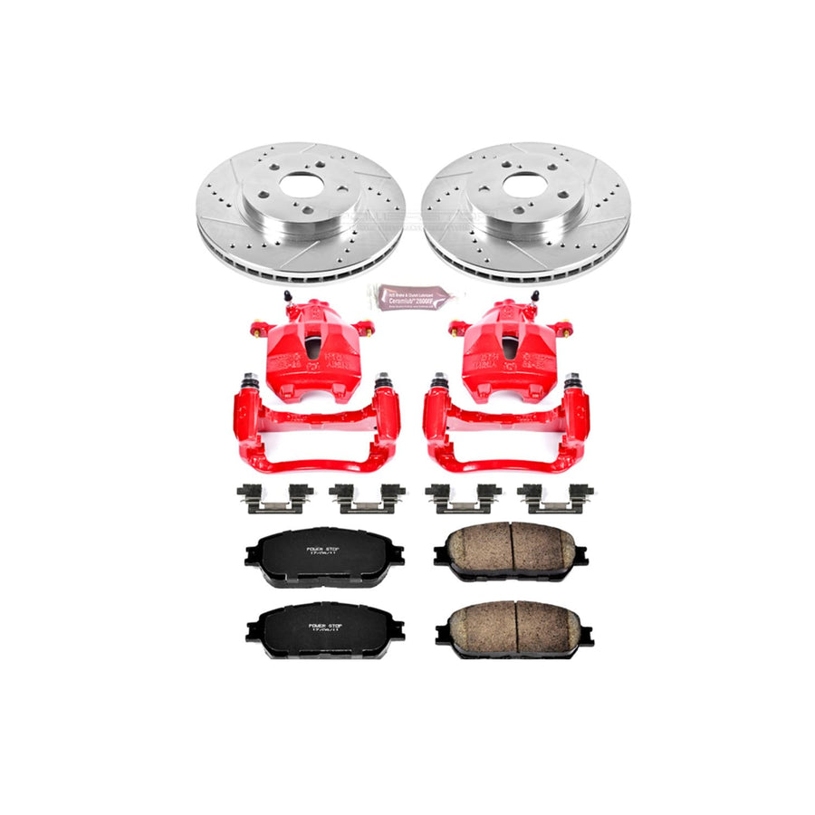 Power Stop 1-Click Performance Brake Kit KC5438A with Caliper