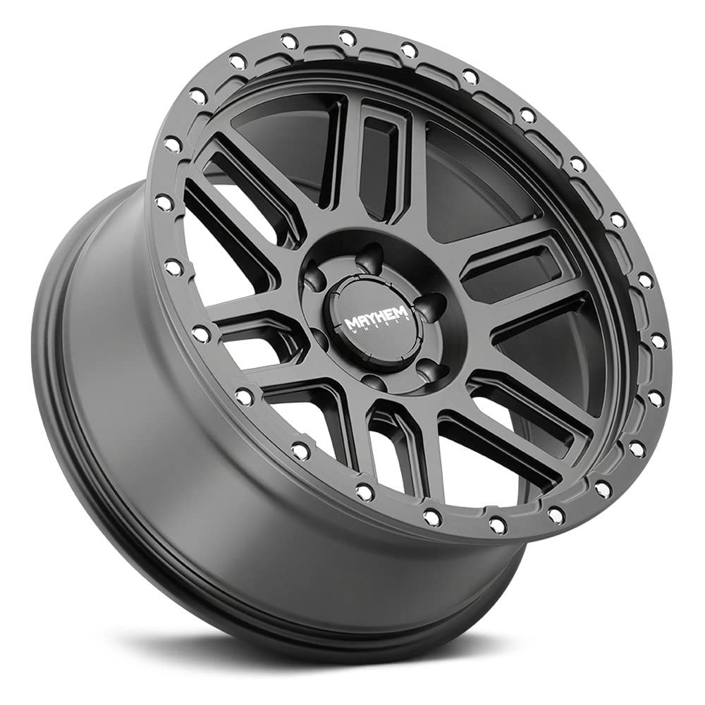 Mayhem WHEEL GROUP 8304-7983MB Delta 8304 Matte Black W/Matte Black Lip 17X9 6-139.7 0mm 106mm