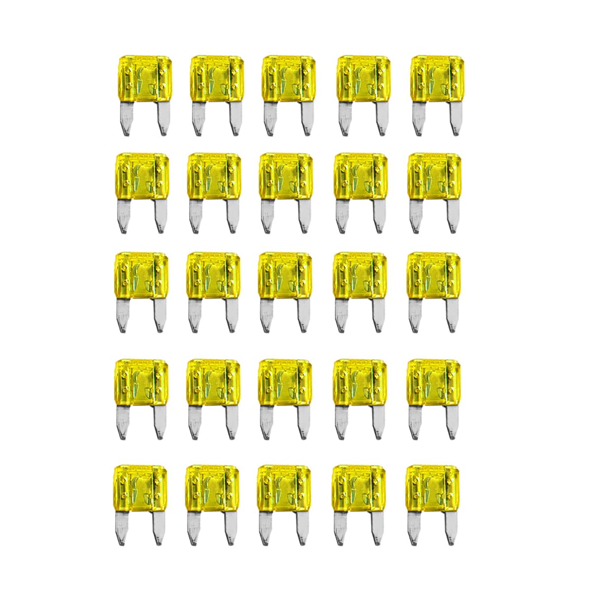 ATM20-25 Install Bay - 20 Amp Mini Fuses (25 Pack)