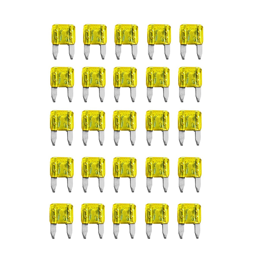 ATM20-25 Install Bay - 20 Amp Mini Fuses (25 Pack)