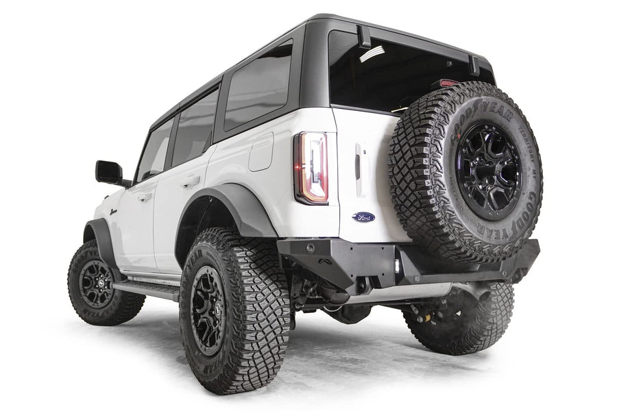 21-22 Bronco Fab Fours Premium R/Bumper, Black (FB21-Y5251-1)