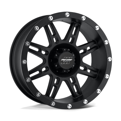 Pro Comp STRYKER Alloys 16X8 5X127 4.5 0mm FLAT BLACK - PXA7031-6873