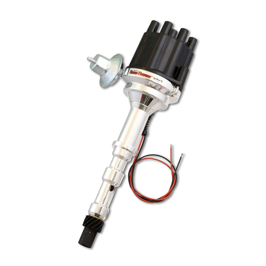 Cadillac 472-500 Pertronix D171700 Billet Flame-Thrower Distributor blk cap Black Cap