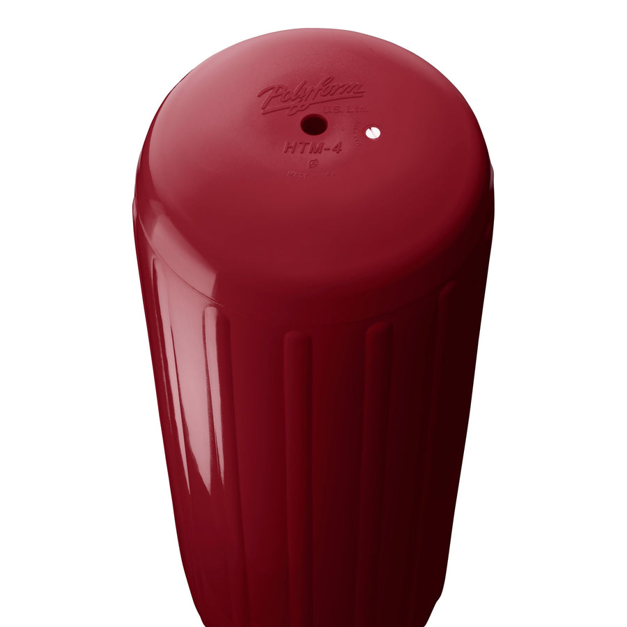 HTM-Series Polyform Boat Fender HTM-4 - Burgundy