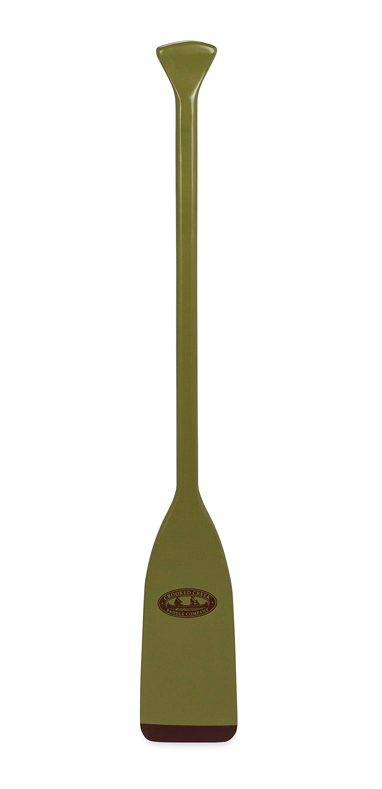 Wooden Boat Paddle Crooked Creek 3-1/2-foot, Green - Features Multi-Ply Laminated Construction for Added Strength - Lightweight, Waterproof Finish (50440)