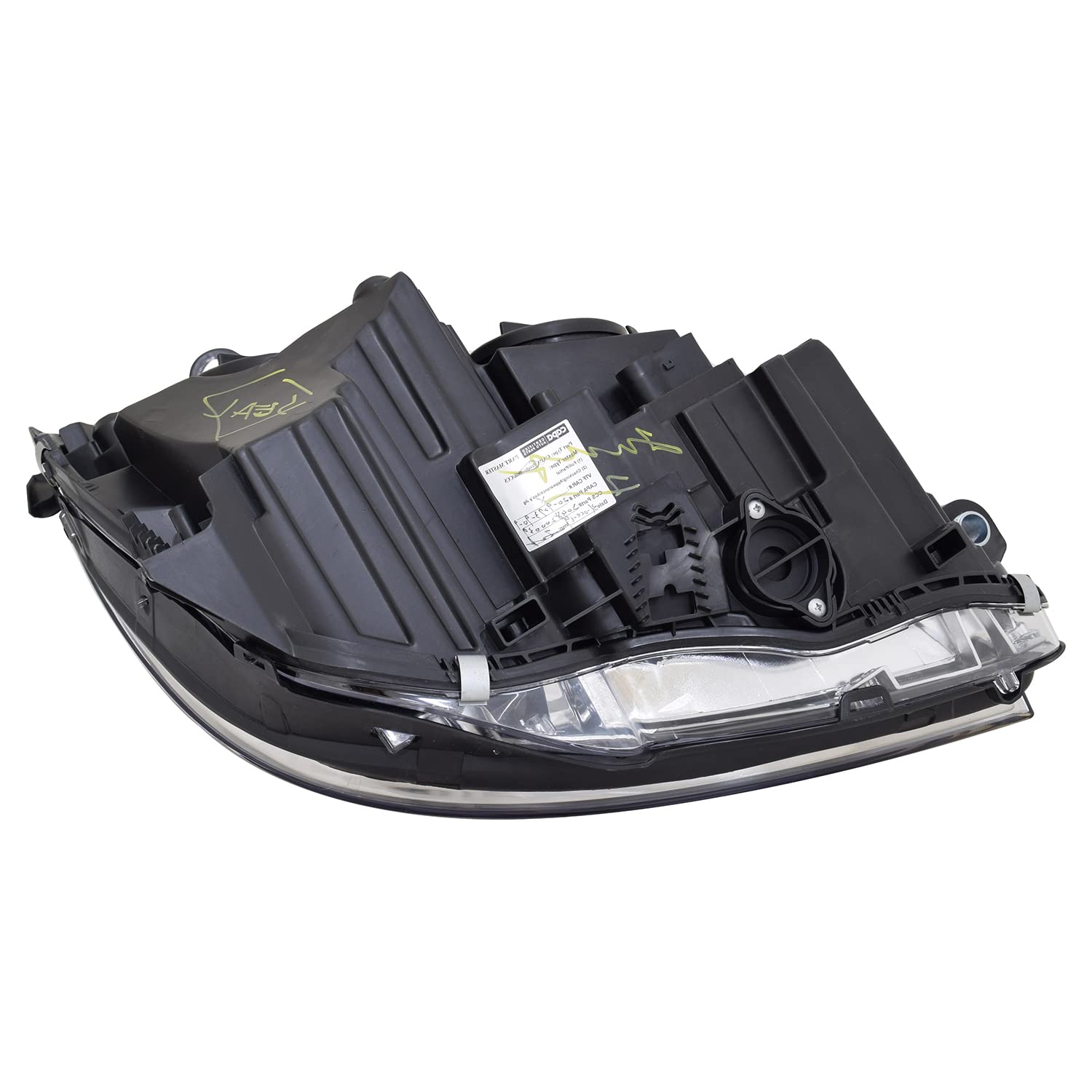 Left TYC Headlight Assembly Compatible with 2012-2015 Mercedes Benz C-Class